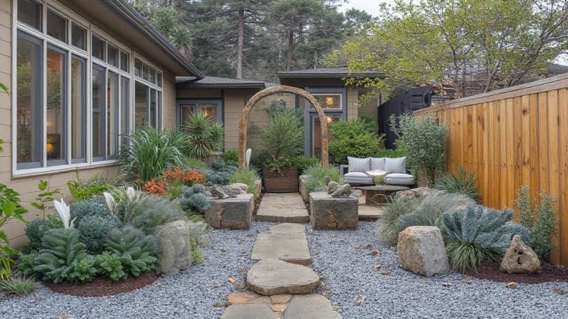 AI generated landscape modern style